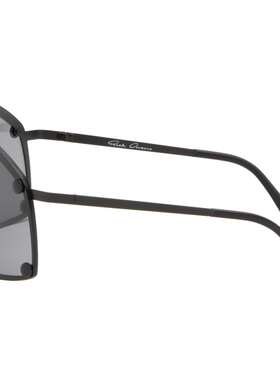 1h可退 潮奢 rick owens 瑞克 欧文斯 男士 黑色 Temple Shieldin