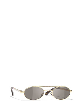 CHANEL 女士眼镜 CH4297HC1253 CO 灰色 全框太阳镜
