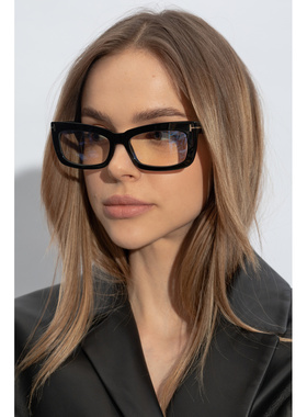 TOM FORD 女士眼镜 FT5966B055001 CO 黑色 Prescription glasses