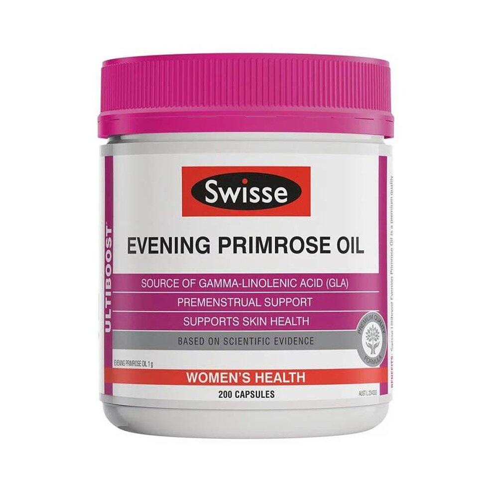 香港直邮swisse斯维诗月见草油胶囊 天猫国际香港直购月见草油
