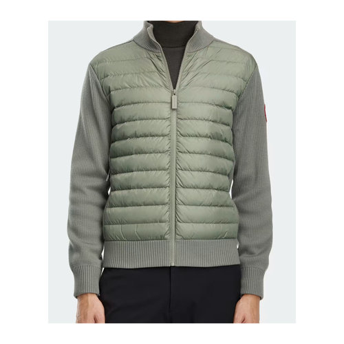 CANADA GOOSE 男士外套 6830M9852 AW2025 灰色 HyBridge 羽绒服 - 图1