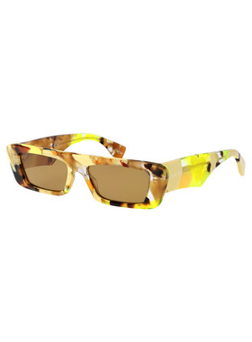 GUCCI 男士太阳镜 GG1625S001 SS2026 棕色 logo标识太阳镜