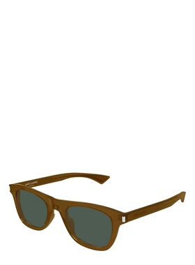 SAINT LAURENT 男士眼镜 SL879005 SS2026 棕色 全框太阳镜