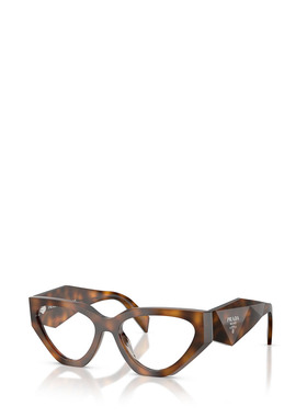 PRADA 女士眼镜 PRC07V20D1O1 SS2026 棕色 全框平光镜