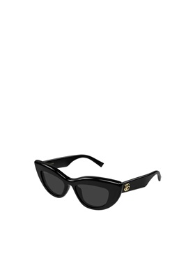 GUCCI 男士眼镜 GG2031S001 SS2026 黑色 猫眼框墨镜