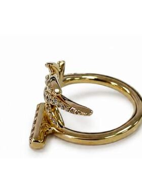 SALVATORE FERRAGAMO 女士戒指 760974794537OROCRYSTAL