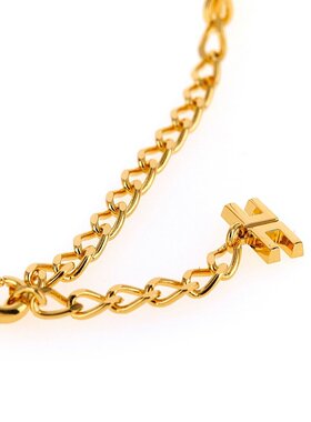 1h可退 潮奢 Elisabetta Franchi 女士 Band 设计链式项链 CO37B6