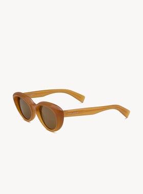 SAINT LAURENT 女士太阳镜 862852Y99567101YELLOWYELLOWBROWN