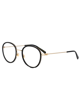 GUCCI 女士眼镜 GG1851O001 SS2025 黑色 古驰几何框平光镜