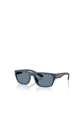 EMPORIO ARMANI 男士眼镜 EA4267U618580 CO 灰色 几何框太阳镜