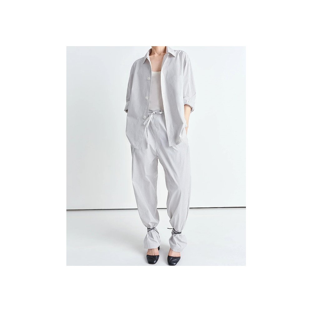 1h可退 LEMAIRE 男士衬衫 SH1177LF1409MU335 SS2025 白新款 - 图1