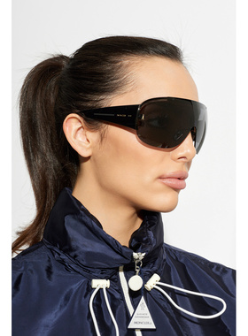 MONCLER 男士太阳镜 0ME40120100787 SS2026 黑色 