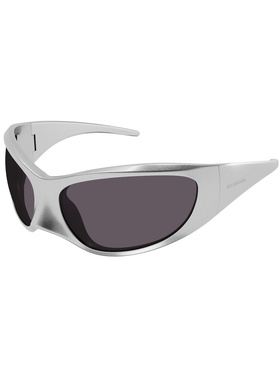 1h可退 BALENCIAGA 女士眼镜 BB0252S005 AW2025 灰色