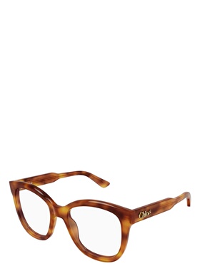 CHLOÉ 女士眼镜 CH0378O002 SS2026 棕色 全框平光镜