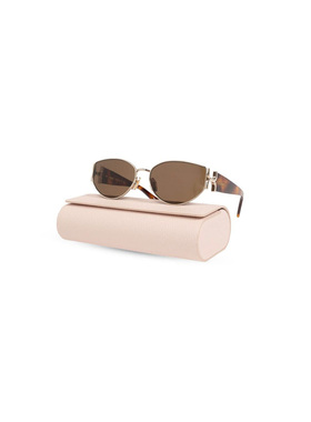 CHLO&Eacute; 女士眼镜 CH0260S002 CO 棕色 徽标太阳镜配饰