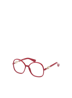 MAX MARA 女士眼镜 MM5100075 SS2023 红色 徽标平光镜