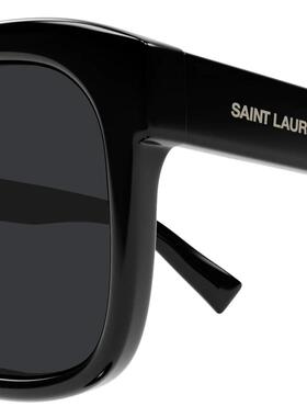 SAINT LAURENT 男士眼镜 SL558010 SS2026 黑色 全框太阳镜
