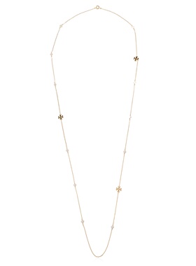 TORY BURCH 女士项链 1572100137 CO 金色 Necklace with Pearls