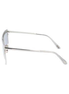 TOM FORD 女士太阳镜 FT0707S18C AW2024 银色 Tom Ford SUNGLASS