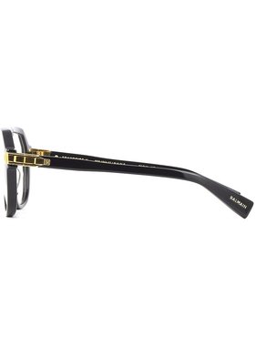 BALMAIN 男士眼镜 BPX184A57 SS2026 黑色 全框平光镜