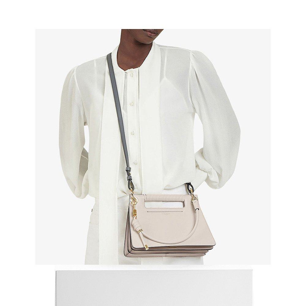 香港直邮givenchy淡粉色女士手提包 天猫国际香港直购女士包袋