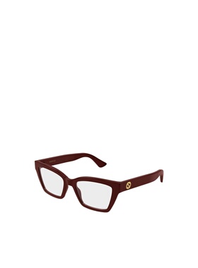 GUCCI 女士眼镜 GG1715O016 SS2026 棕色 全框平光镜