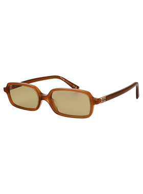 MIU MIU 女士太阳镜 0MU11ZS22I10R SS2026 棕色 0MU 11ZS