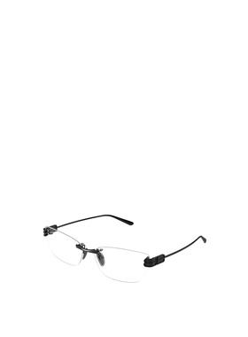 BALENCIAGA 女士眼镜 BB0490O002 SS2026 灰色 几何平光镜