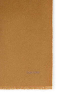 TOM FORD 男士围巾 SSD037HRS24KB250 AW2025 棕色【付后1h可退】