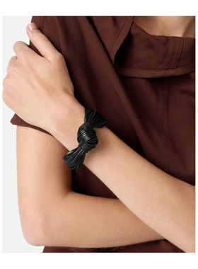 奢淘 Bottega Veneta 绳结皮手链 手镯女 857356VAHUA配饰