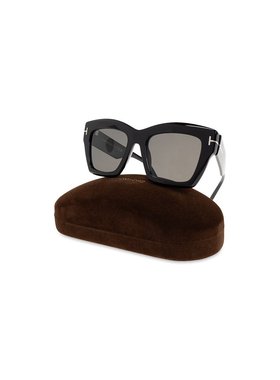 1h可退 TOM FORD 女士太阳镜 FT119105201D CO 黑色 Sunglasses