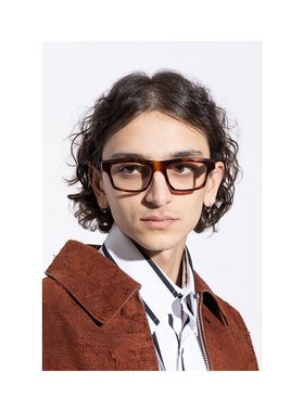 JACQUEMUS 男士眼镜 JAC1040C4OPT AW2025 红色 Prescription gla