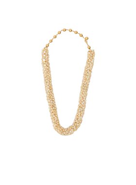 VALENTINO 男士项链 YJ0BE2WZJ9Z9 SS2025 金色 龙虾扣项链