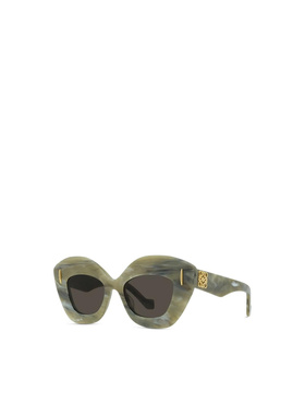LOEWE 女士眼镜 LW40127I60E AW2025 绿色 全框太【付后1h可退】