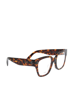 1h可退 CELINE 女士眼镜 CL50110U052 AW2025 棕色 logo标志平光