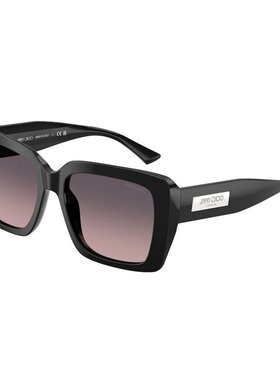 JIMMY CHOO 女士太阳镜 JC5042500046 AW2025 黑色 全框太阳镜