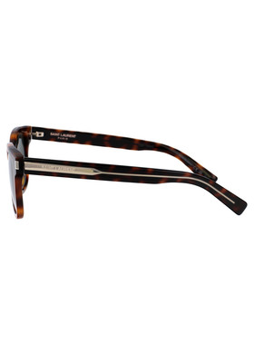 SAINT LAURENT 男士眼镜 SL711003 CO 黑色 徽标太阳镜