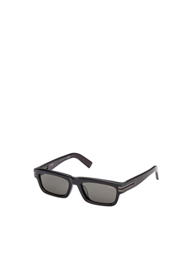 Z ZEGNA 男士眼镜 EZ028220D SS2026 灰色 几何框【付后1h可退】