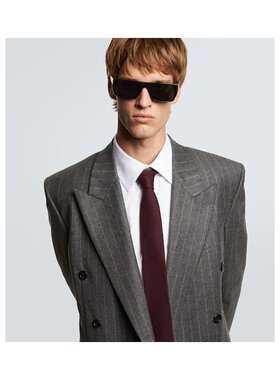 1h可退 潮奢 Saint Laurent 圣罗兰 男士 SL 757 矩形太阳眼镜