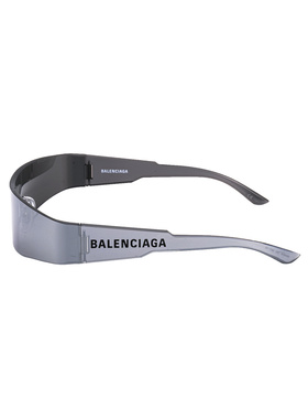 BALENCIAGA 女士太阳镜 BB0041S002 SS2025 灰色巴黎世家