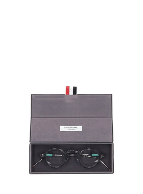 THOM BROWNE 男士眼镜 UEO904AG0002020 AW2025 黑色