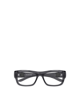 BALENCIAGA 男士眼镜 BB0410O004 SS2025 黑色巴黎世家