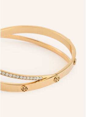 TORY BURCH 女士手链手镯 100311798419500 CO 金色 ICON PAVÉ Ba
