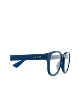 GUCCI 男士太阳镜 GG1343O005 SS2025 蓝色古驰