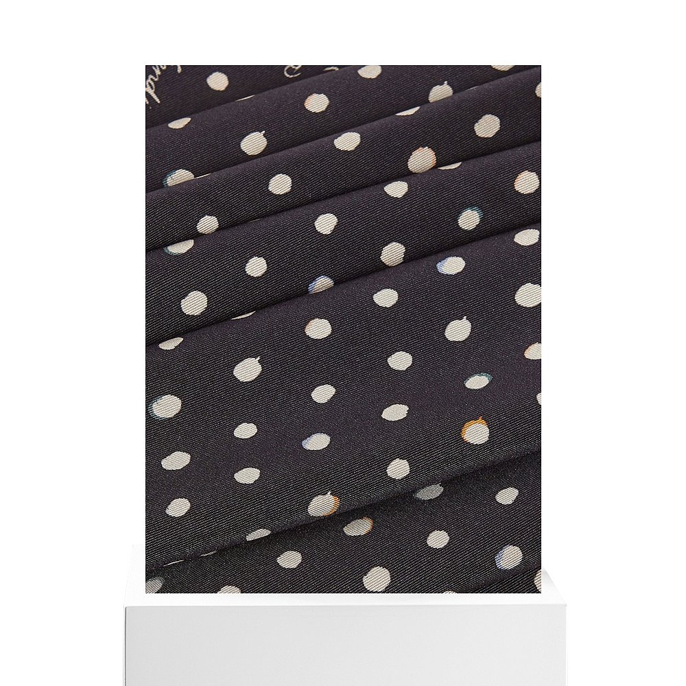 1h可退 FENDI 女士围巾 FXT155AWEYF0ZE7 SS2026 黑色 FALENA DOT - 图3