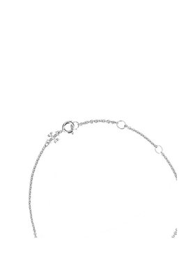 1h可退 潮奢 Tory Burch 托里 伯奇 女士 Bijoux 银色珠宝首饰 80