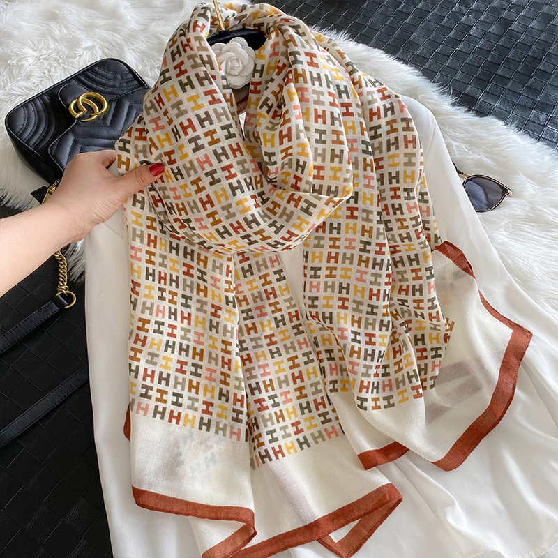 棉麻围巾女2025新款丝巾秋冬季送妈妈高级感百搭长条围脖披肩两用,淘宝优惠券,粉丝福利购,淘宝优惠卷