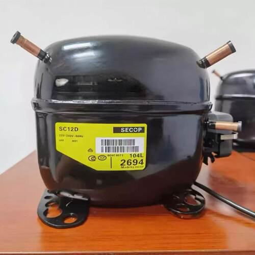 全新思科普丹佛斯冰箱压缩机 SC21CL SC21G SC12CL SC15CL SC18CM - 图0