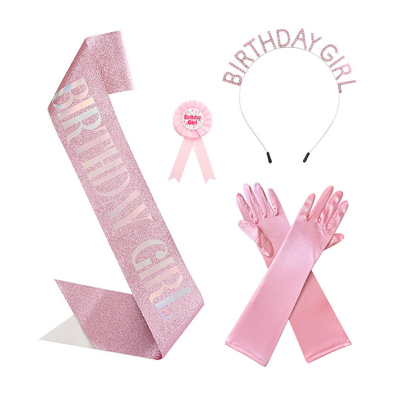 生日派对装扮ins复古拍照道具birthdayqueen女神肩带水钻皇冠头饰,淘宝优惠券,粉丝福利购,淘宝优惠卷