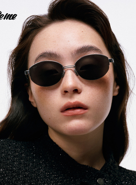 Fakeme 新品时尚质感墨镜太阳镜素颜光学镜防紫外线女 连大将军